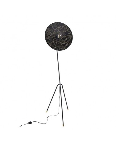 Floor lamp 180cm metal conical lampshade with E27 tripod