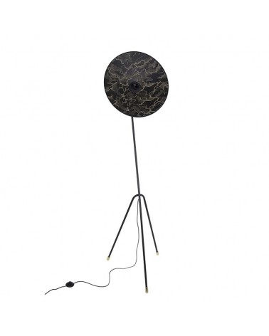 Floor lamp 180cm metal conical lampshade with E27 tripod