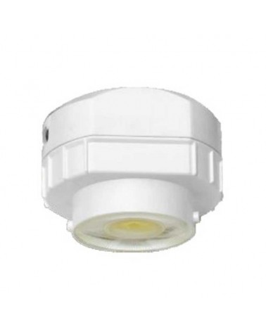 Downlight 8W LED 9cm round recessed wood finish CCT SWITCH IP44