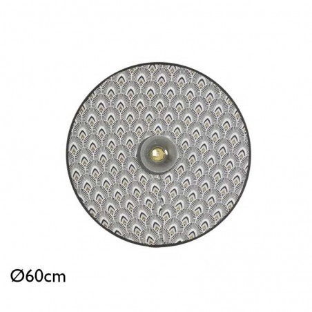 Wall light 60cm metal conical shape E27