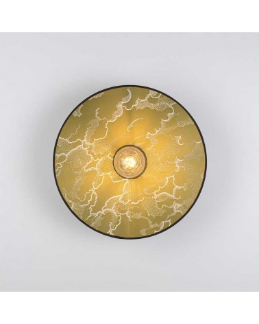 Wall light 50cm metal conical shape E27