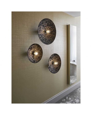 Wall light 50cm metal conical shape E27