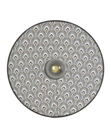 Lámpara de pie 180cm de metal pantalla cónica con trípode E27