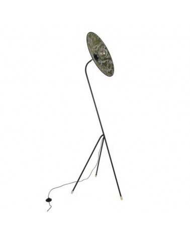 Floor lamp 180cm metal conical lampshade with E27 tripod
