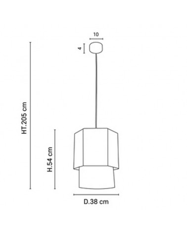 Ceiling lamp 30cm 2 linen and frayed raffia lampshades E27