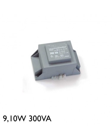 Ferromagnetic transformer for swimming pool 300VA 230V 12V 9,10W