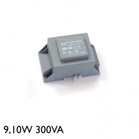 Ferromagnetic transformer for swimming pool 300VA 230V 12V 9,10W