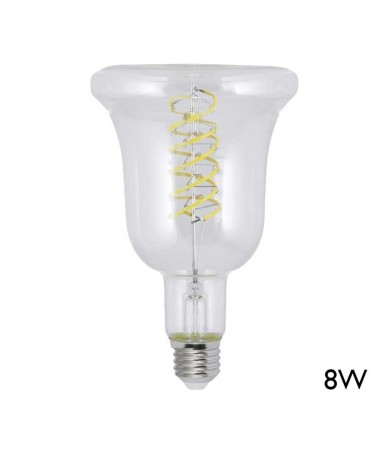 Transparent Bulb 170mm LED E27 8W 4000K 880Lm
