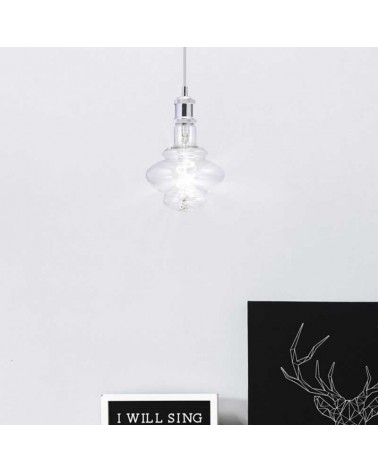 Bombilla decorativa Transparente 230mm LED E27 8W 4000K 880Lm