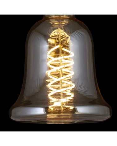 Amber Bulb 170mm LED E27 8W 3000K 760Lm