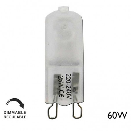 Eco halogen bulb Mate G9 60W 220V dimmable