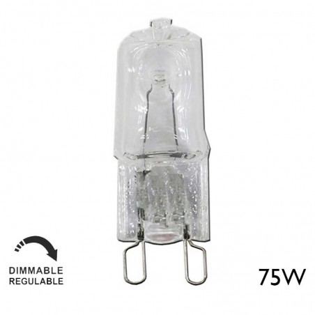 Eco halogen bulb Clear G9 75W 220V dimmable