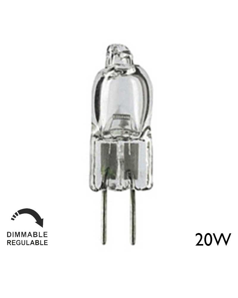 Eco halogen bulb Clear G4 20W 12V dimmable