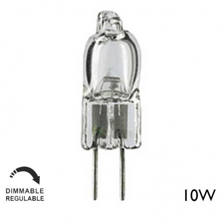 Eco halogen bulb Clear G4 10W 12V dimmable