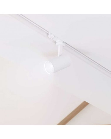 LED cylinder rail spotlight 5.2cm 9.5W CCT Switch 2700K/3000K/4000K