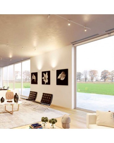 LED cylinder rail spotlight 5.2cm 9.5W CCT Switch 2700K/3000K/4000K