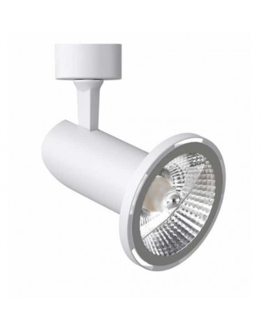 Projector spotlight 6cm white AR111 foldable white Aluminum