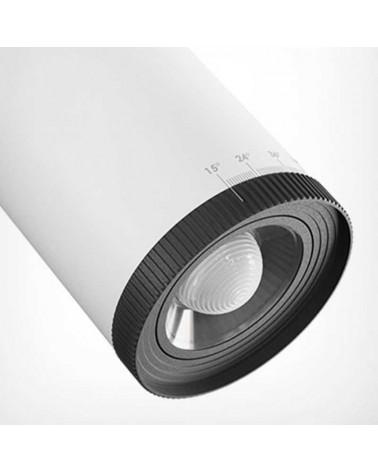 Foco de carril trifásico LED 15W-20W-25W 15º-55º CCT Switch 2700K/3200K/4000K