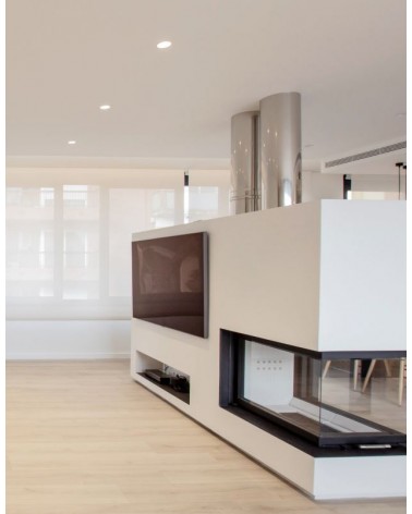 Downlight 8W LED 8,4cm redondo empotrable 5000K IP65