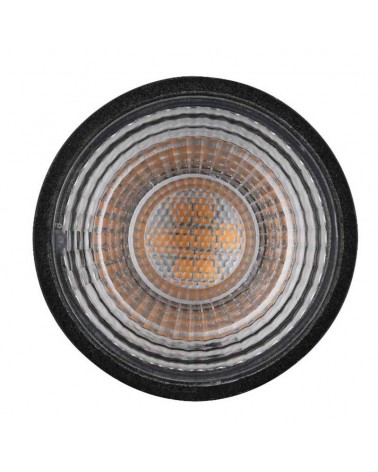 Dichroic LED Spot 7W black GU10 36º Dimmable
