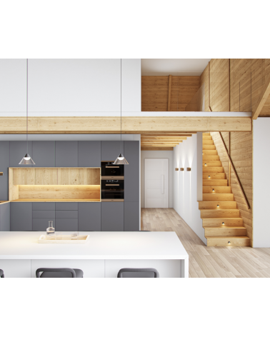 Lámpara de techo LED de ambiente acogedor