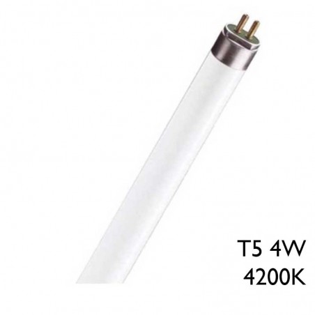 Fluorescent tube 4W T5 13.6cm 4200K F4T5/CW