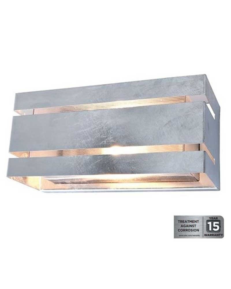 Outdoor wall light 25cm metal E27 IP54