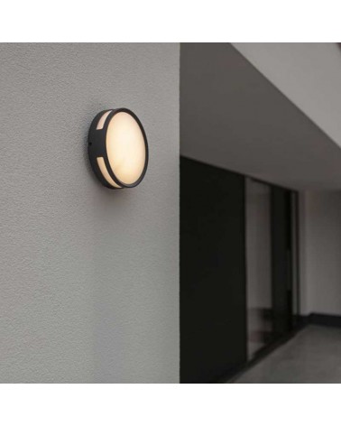 Outdoor wall and ceiling light 18.3cm aluminum LED 13W 3000K IP54