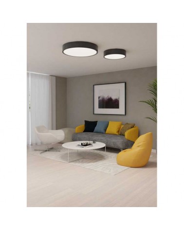 Surface mounted ceiling light 65cm LED 60W round Adjustable TUYA 2600K-4000K
