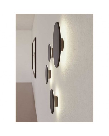 Outdoor wall light 12cm aluminum and PC LED 6W CCT Switch 2700K/3200K/4000K Dimmable