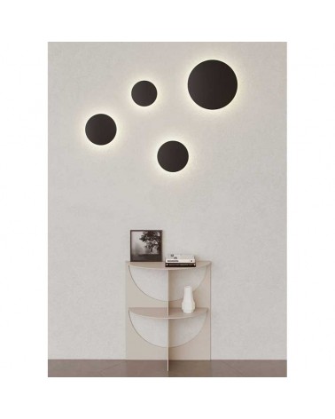 Outdoor wall light 25cm aluminum and PC LED 20W CCT Switch 2700K/3200K/4000K Dimmable