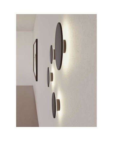 Aplique pared de exterior 25cm de aluminio y PC LED 20W CCT Switch 2700K/3200K/4000K Regulable