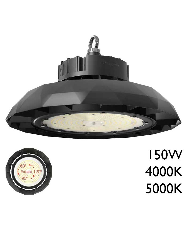 UFO industrial high bay 34cm High Efficiency LED 150W aluminum IP65