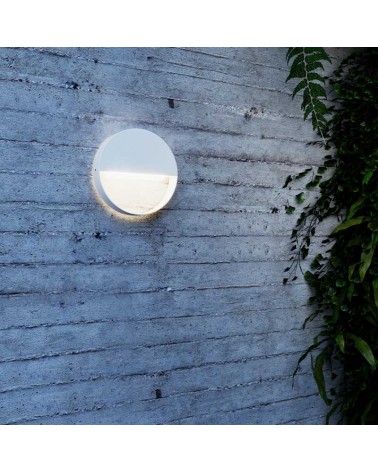 Outdoor wall light 20cm aluminum and PC LED 8W CCT Switch 3000K/4000K/5000K