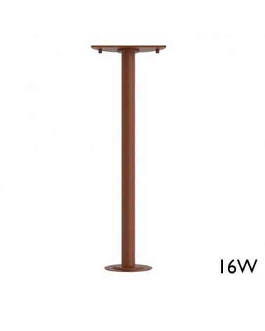 Base para montar baliza 16W 60cm de aluminio