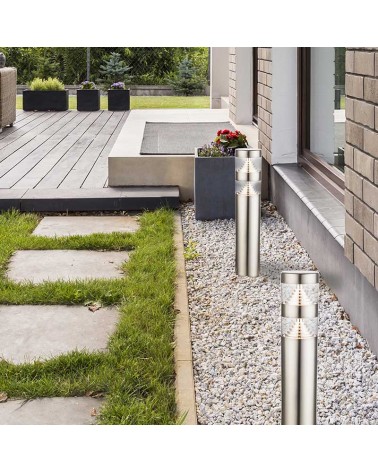 Beacon 40cm LED 9W stainless steel 3000K IP44