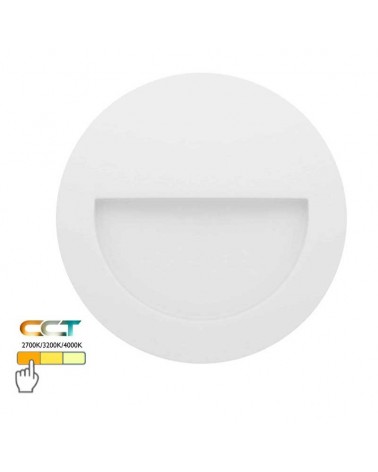 11cm recessed signal light made of polycarbonate LED 3W IP65 CCT Switch 2700K/3200K/4000K