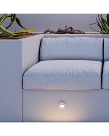 11cm recessed signal light made of polycarbonate LED 3W IP65 CCT Switch 2700K/3200K/4000K