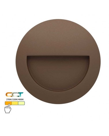 11cm recessed signal light made of polycarbonate LED 3W IP65 CCT Switch 2700K/3200K/4000K