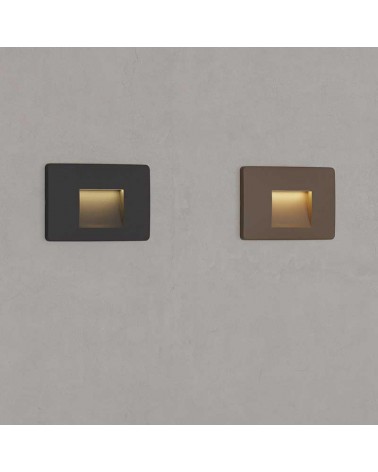 13.4cm recessed signal light made of polycarbonate LED 3W IP65 CCT Switch 2700K/3200K/4000K