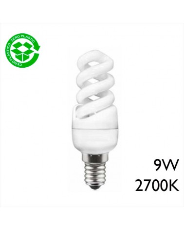 Bulb spiral bulb ECOSAVER SPIRAL BASIC 9W 230V E27 2700K