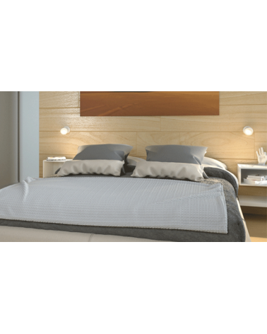 Cylinder or wall and ceiling spotlight 10cm white LED 14W Aluminum tilting 90º CCT Switch 2700K/3000K/4000K