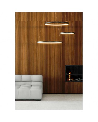 Lámpara de techo de 40cm LED 26W de aluminio RGB-W driver Tuya