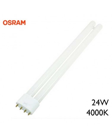 Lámpara PL-L OSRAM 24W 2G11 luz blanca fría 4000K