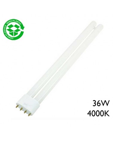 Lámpara PL-L 36W 2G11 luz blanca fría 4000K