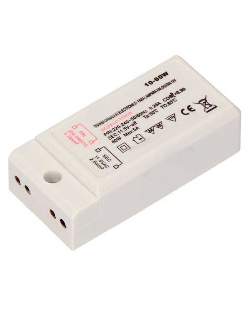 Electronic transformer 60W 12V