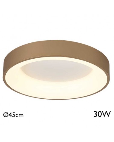 LED ceiling light 45cm diameter 30W warm light 3000K