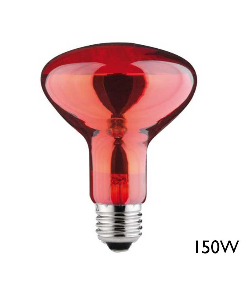 Bombilla infrarrojos reflectora R125 150W E27 230V