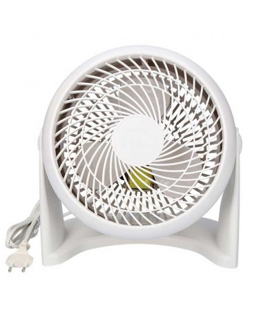 White floor and wall fan 50W 18cm blades