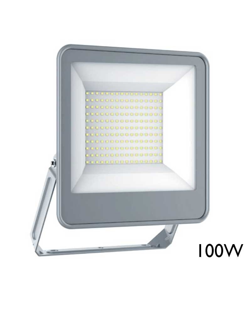 Proyector de exteriores 24,3cm 100W 8839Lm IP65 5000K